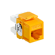 eXtreme 10G QuickPort Connector, CAT 6A, yellow
