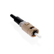 FastCAM Pre-polished Connector, ST (beige), 62.5/125um Multimode