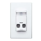 Leviton Single Relay Multi-Tech Wall Box Occupany Sensor, No Neutral, White