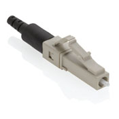 FastCAM Pre-polished Connector, LC (beige), 62.5/125um Multimode