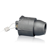 19 Series Ball Nose, Male, Protective Cap, Black