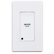 Low Voltage Pushbutton Station, 1 Button-On/Off, 1 Gang, White