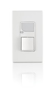 15-Amp 120V AC Combination Decora Switch with LED Guide Light, Almond