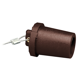 Product image for LEV 17P21-H BR MALE PROTECTIVE CAP