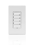 Decora 1800W Incandescent/20A Resistive-Inductive 1HP Preset 2-4-8-12 Hour Countdown Timer Switch, White/Ivory/Light Almond
