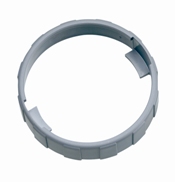 Locking Ring for Pin and Sleeve Inlets and Plugs, 60 Amp, 3, 4, 5-Wire, IP67, Watertight, Gray