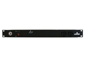 Horizontal Rack Mount Surge Protective Power Distribution Unit 20A On/Off Switch NEMA 5-20P Straight Blade Plug 12 Outlets, Black