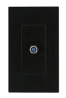 Product image for LEV 80381-E SINGLECATV SUB PLATE BL
