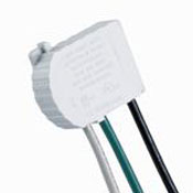 20-Amp, 125-Volt, Right Angle Wiring Module For Lev-Lok Receptacles, White