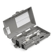 Network Interface Device, 530 Series, Single Door, Empty (up to 4 fibers termination & splicing)