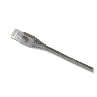 GigaMax 5e Standard Patch Cord. CAT 5e. 7-foot length - Grey