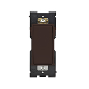 Renu Switch for Single Pole Applications 15A-120/277VAC in Walnut Bark