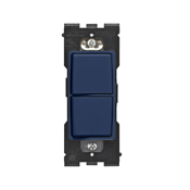 Leviton Renu Single Pole Combination Switch 15A-120/277VAC in Rich Navy
