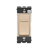 Renu Coordinating Dimmer Remote for 3-Way or Multi-Location Control for use with REI06 in Dapper Tan