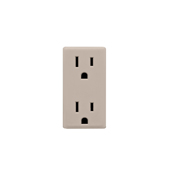 Leviton Renu 15A Tamper Resistant Receptacle Color Change Kit Café Latte