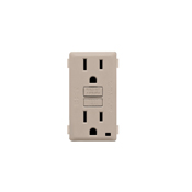 Leviton Renu15A Tamper Resistant GFCI Color Change Kit Café Latte