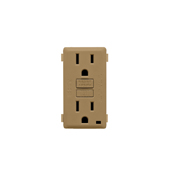 Leviton Renu 15A Tamper Resistant GFCI Color Change Kit Warm Caramel