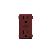 Leviton Renu 15A Tamper Resistant GFCI Color Change Kit Deep Garnet