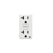 Leviton Renu 20A Tamper Resistant GFCI Color Change Kit White on White