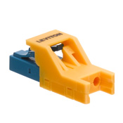 Boot, 900UM, Secure Keyed Duplex LC Field Installable Connector, MM & SM Application, Yellow