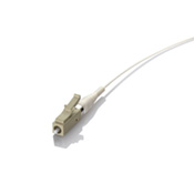 62.5/125UM Multimode OM1 Fiber Pigtail .9MM Tight Buffer LC 3 Meter - White