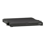 Opt-X 1000I 1 RU Distribution and Splice Enclosure, Empty, Accepts up to 3 Opt-X Adapter Plates or 3 Opt-X P-N-P Modules