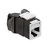 Atlas-X1 Cat 6A UTP QuickPort Connector, White