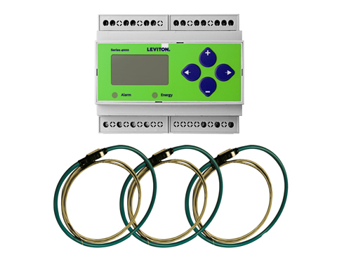 VerifEye Series 4000 Industrial ModBus Meter Kit. Din Rail. 12 Inch Rogowski.