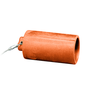 Female, Protective Cap, For 17 Series, Industrial Grade, Cam-Type Connector, Orange