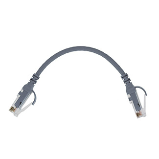High-Flex HD6 Patch Cord. 15FT- Grey