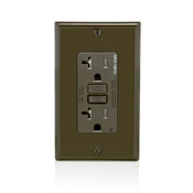 Product image for LEV AGTR2 BR AFCI/ST GFCI RECEPTACL