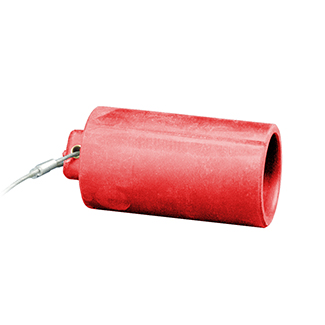 Female, Protective Cap, For 17 Series, Industrial Grade, Cam-Type Connector, Red