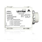 Levnet Rf Wireless Control Extender - Transmitting Status - Photocell, Timer, Manual Switch, Master Circuit To Control Wireless Slave Receiver's, Small Box Retail, Retro-fit, Energy Management, Flying Lead Connections, 120-277VAC, 902MHz, Threaded Mount, Enocean - White