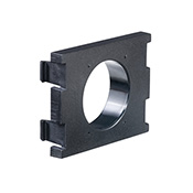 Mos Pass through Module, 1.5 Units High - Black