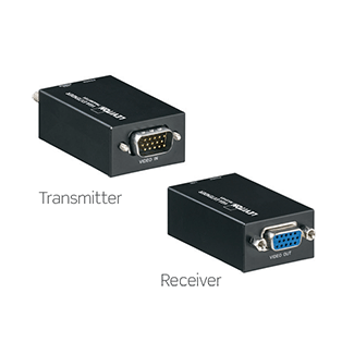 VGA Extender Transmitter and Receiver, 100 meters