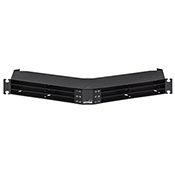 Hdx 1ru Angle Panel 'protptype' Accepts Up To (12) Hdx Mtp Cassettes Or Adapter Plates Same Angle As E2xhd And Accepts E2xhd Rear Cable Manager (pn E2xhd-cmb)