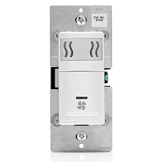 5A-120VAC. 1/6 Hp Fan Load. Humidity Sensor Fan Controller. Single Pole. Screw Terminals For Wiring. Wallplate Not Included. Wire Nuts Not Included - White