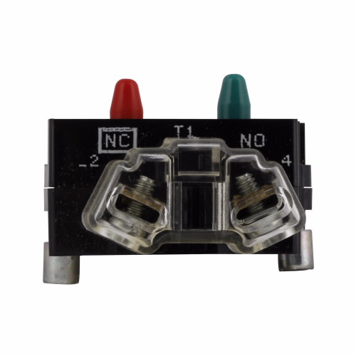 Product image for ETN 10250T1P 30MM CONT BLK 1NO-1NC