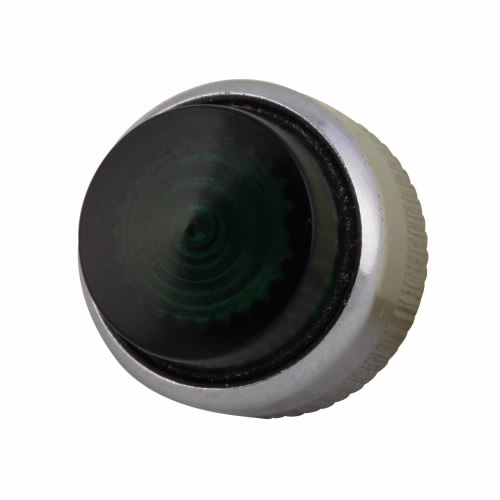Product image for Eaton Electrical 10250TC8N 30.5 mm Glass Green Heavy Duty Indicating Light Lens