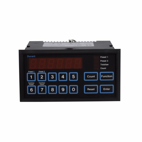 Product image for Eaton Electrical 58851400 240 VAC 11 to 28 VDC 18 W 6-Digit Electronic Counter
