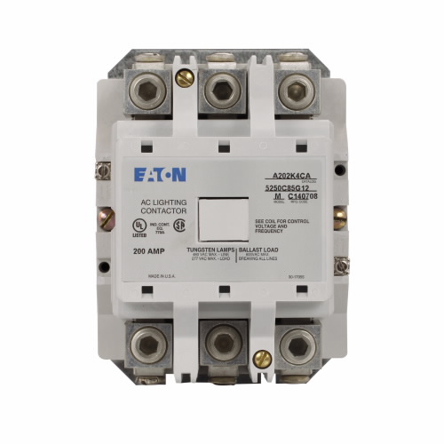 Product image for ETN A202K4CAM 200A/120V/3PH LIGHTIN