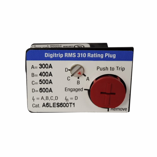 Product image for ETN A6LES600T1 LES RATING PLUGS
