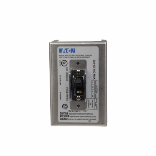 Product image for ETN B330AGD 3P 30A 600V TYPE 1 ENCL