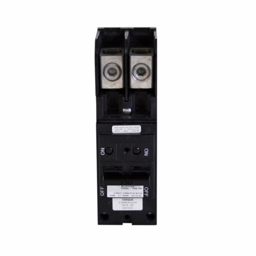 Product image for Eaton Electrical BJ2150 1 Inch Type BJ Plug-On Main Circuit Breaker