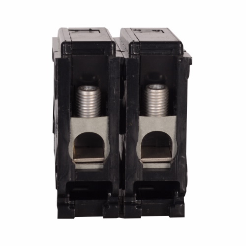 Product image for Eaton Electrical BRSF150 150 Amp 2-Pole 8 to 2/0 AWG Aluminum/Copper Load Center Main and Sub-Feed Lug Block