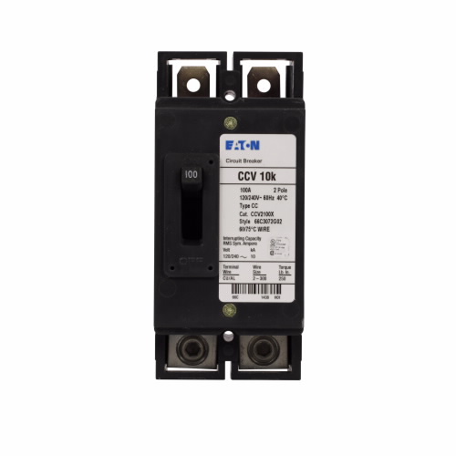 Product image for ETN CCV2175X CCV, 2P, 175A, 10kAIC,