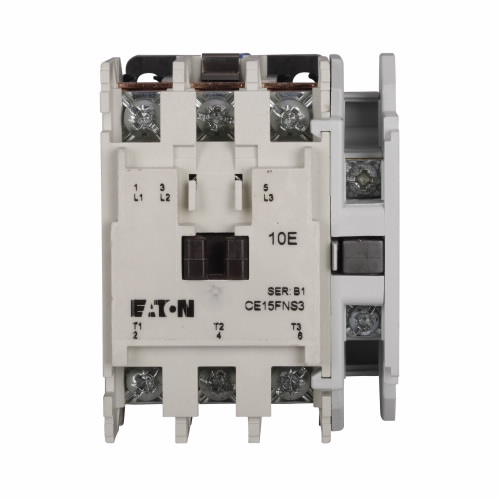 Product image for Eaton Electrical CE15FN3AB 120 Volt 3-Pole Non-Reversing IEC Contactor