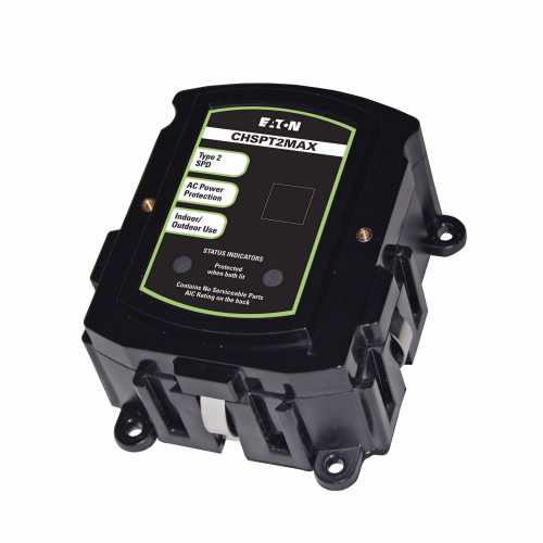 Product image for Eaton Electrical CHSPT2MAX 120/240 VAC 72 kA 1-Phase NEMA 4 Service Entrance Surge Protector