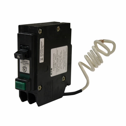 Product image for Eaton Electrical CL115CAF 120/240 VAC 20 Amp 1-Pole Arc Fault Circuit Breaker
