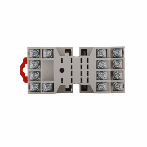 Product image for Eaton Electrical D2PA6 300 Volt 10 Amp 4-Pole Clamp/Screw Terminal Relay Socket